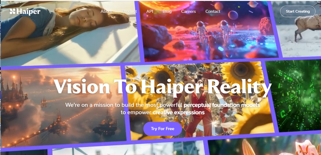 Haiper视频生成